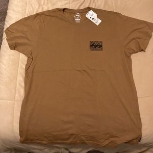 Tan xl billabong t-shirt